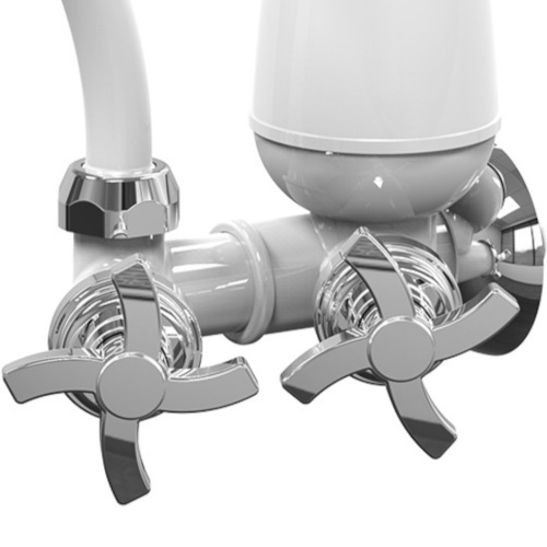 Torneira com filtro bica m�vel de parede quadriseta - Acqua E05