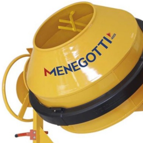 Betoneira 400 litros com motor 2 hp monof�sico com kit el�trico de seguran�a - Rental  220V