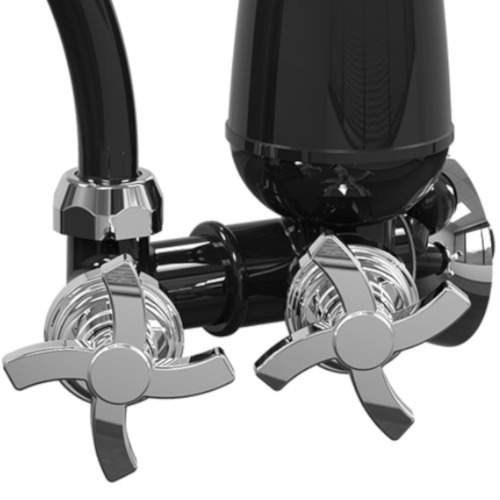 Torneira com filtro bica móvel de parede quadriseta - Acqua E05 Torneira com filtro bica móvel de parede quadriseta - Acqua E05