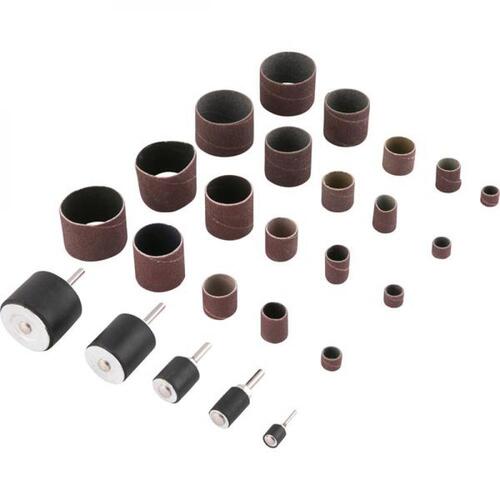 Jogo de lixas tubulares para furadeira/parafusadeira com 25 peças - 12.50.005.025 Jogo de lixas tubulares para furadeira/parafusadeira com 25 peças - 12.50.005.025