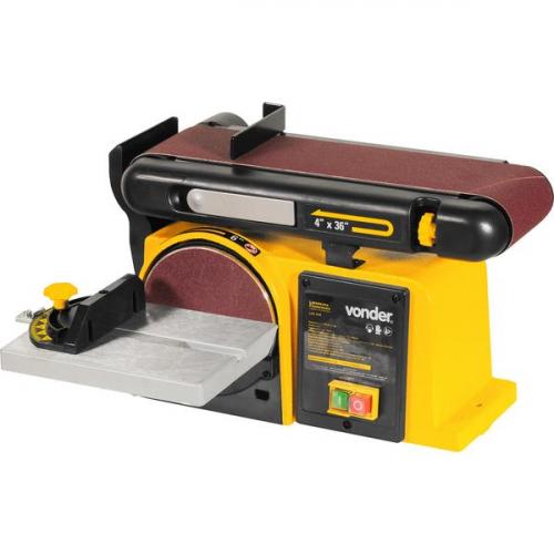 Lixadeira combinada disco e cinta 370 watts - LCV 375  110V