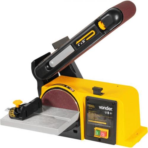 Lixadeira combinada disco e cinta 370 watts - LCV 375  110V