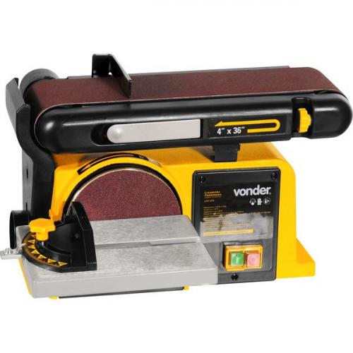 Lixadeira combinada disco e cinta 370 watts - LCV 375  110V