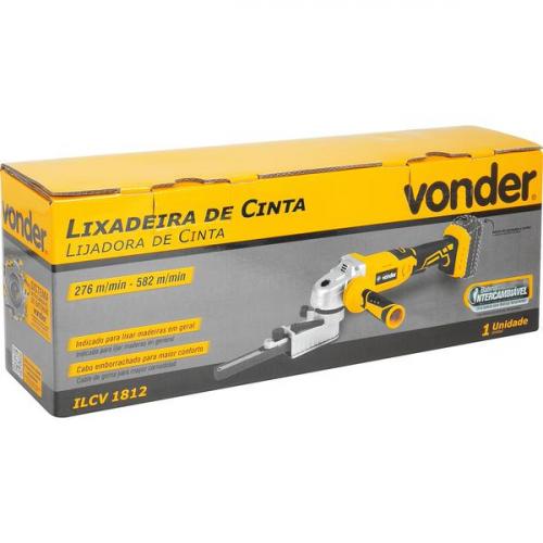 Lixadeira de cinta bateria intercambi�vel 18V S/ bateria - ILCV 1812 