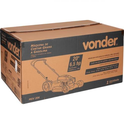 Cortador de grama a gasolina 6,5 hp corte de 51 cm - MGV 206