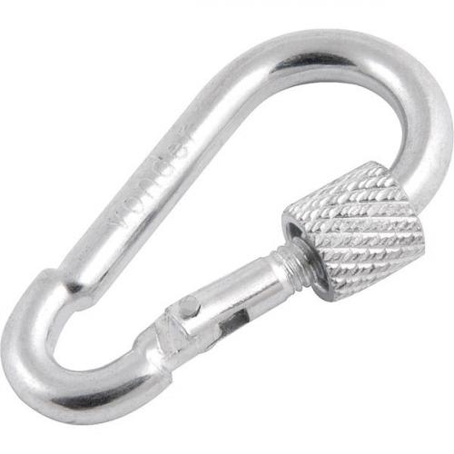 Mosquet�o com trava roscada 5 mm x 50 mm