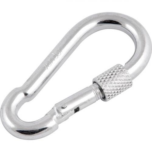 Mosquet�o com trava roscada 6 mm x 60 mm   