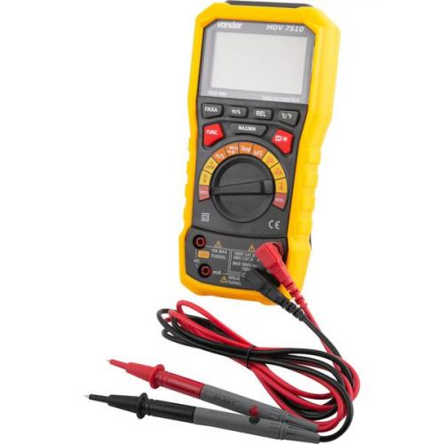 Mult�metro digital TRUE-RMS CAT IV 600V - MDV 7510