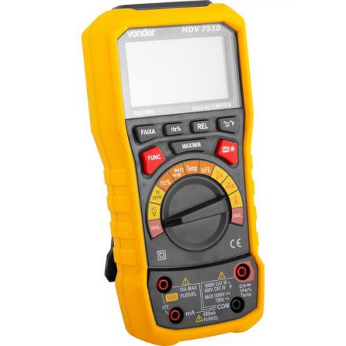 Mult�metro digital TRUE-RMS CAT IV 600V - MDV 7510