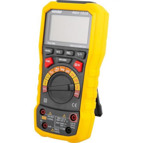 Mult�metro digital TRUE-RMS CAT IV 600V - MDV 7510