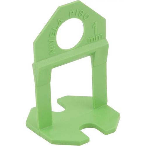 Espa�ador e nivelador para piso 1,0 mm com 100 pe�as