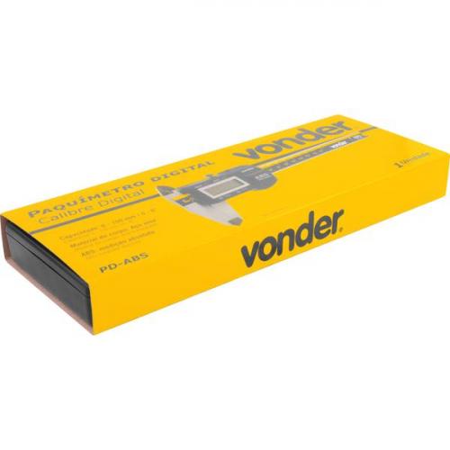 Paquímetro digital capacidade 150 mm com função ABS PD-ABS Paquímetro digital capacidade 150 mm com função ABS PD-ABS