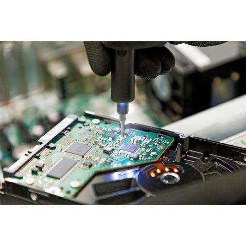 Parafusadeira de precisão para celulares e eletrônicos a bateria com estojo e 19 bits Parafusadeira de precisão para celulares e eletrônicos a bateria com estojo e 19 bits