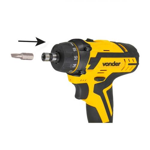 Furadeira Parafusadeira a bateria 12 volts - PFV 112QR