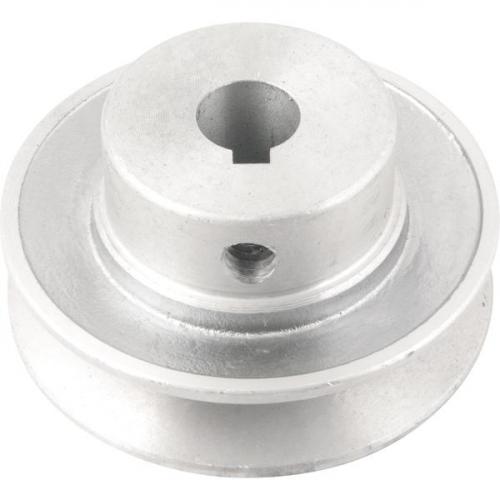Polia de alum�nio 1 canal perfil A 70 mm com furo de 14 mm - 66.77.014.070