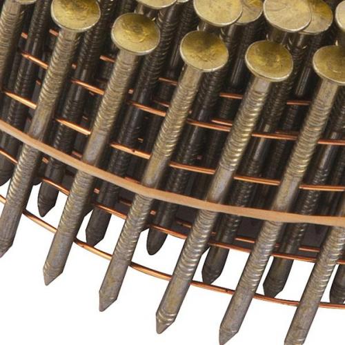 Prego anelado 2,1 X 45 mm carretel com 300 pe�as para pregador PP 550 