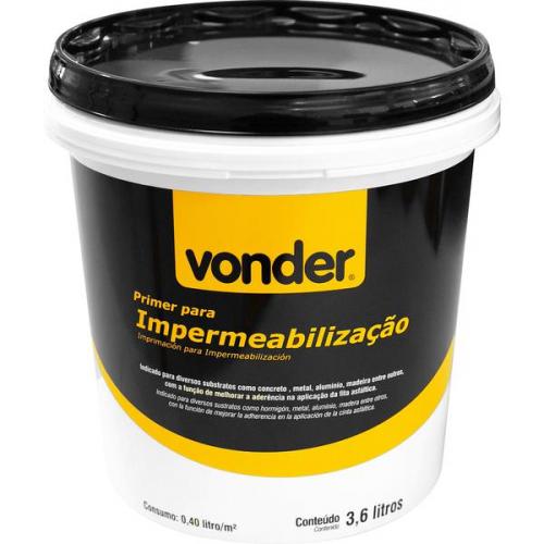 Primer para impermeabilização 3,6 litros - 16.81.036.978 Primer para impermeabilização 3,6 litros - 16.81.036.978