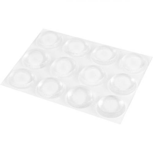 Protetor adesivo multiuso 18 mm com 12 peças Protetor adesivo multiuso 18 mm com 12 peças