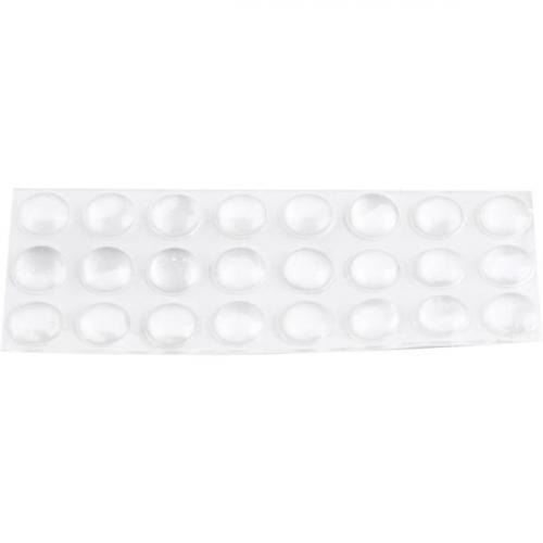 Protetor adesivo multiuso 8 mm com 24 pe�as 