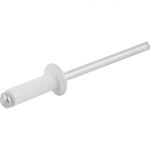 Rebite de repuxo 4,0 mm x 12 mm branco com 100 pe�as