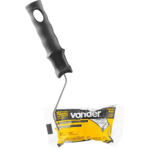 Rolo de l� para pintura antirrespingo 5 cm com suporte VD 959