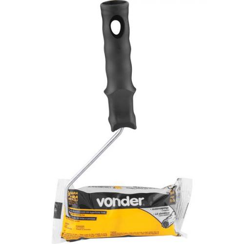 Rolo de l� para pintura antirrespingo 9 cm com suporte ? VD 959  
