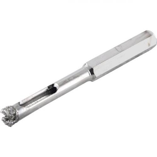 Serra copo diamantada 6 mm refrigerada com haste de 6,3 mm Serra copo diamantada 6 mm refrigerada com haste de 6,3 mm