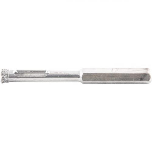 Serra copo diamantada 6 mm refrigerada com haste de 6,3 mm Serra copo diamantada 6 mm refrigerada com haste de 6,3 mm