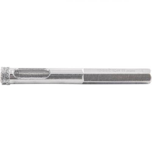 Serra copo diamantada 8 mm refrigerada com haste de 6,3 mm - 36.17.000.008