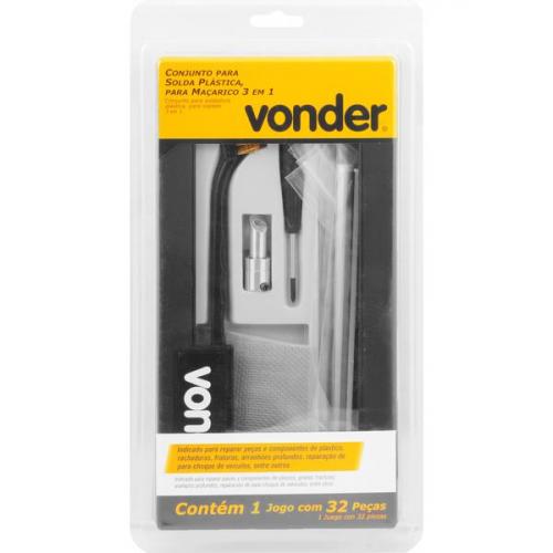 Conjunto para solda pl�stica para ma�arico 3 em 1 - 74.42.033.000