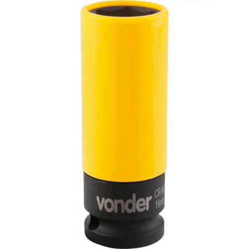 Soquete sextavado de impacto 19 mm encaixe 1/2