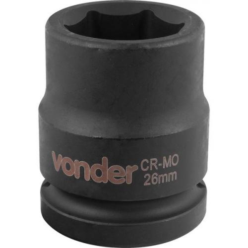 Soquete sextavado de impacto 26 mm encaixe 3/4 Soquete sextavado de impacto 26 mm encaixe 3/4