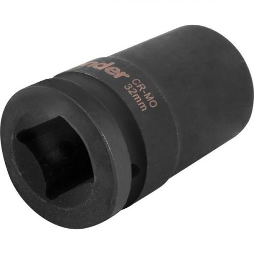 Soquete sextavado de impacto longo 32 mm encaixe 1 Soquete sextavado de impacto longo 32 mm encaixe 1