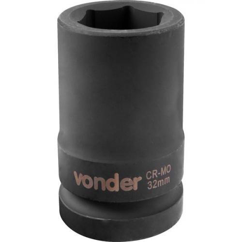 Soquete sextavado de impacto longo 32 mm encaixe 1 Soquete sextavado de impacto longo 32 mm encaixe 1