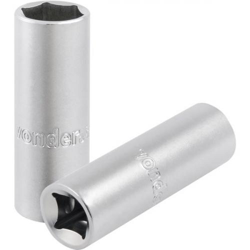 Soquete para vela de igni��o 16 mm encaixe 1/2