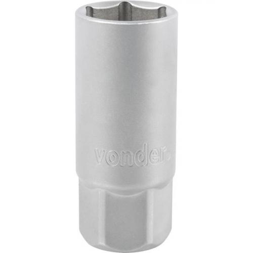 Soquete para vela de igni��o  encaixe 1/2