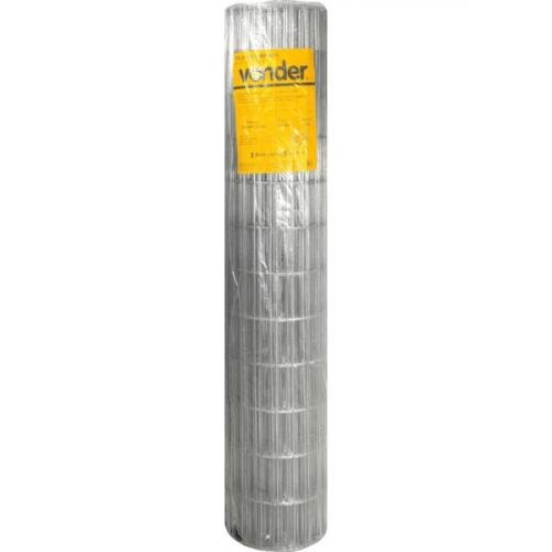 Tela alambrado malha 15 x 5 cm fio 2,3 mm com 1,8 x 25 m Tela alambrado malha 15 x 5 cm fio 2,3 mm com 1,8 x 25 m