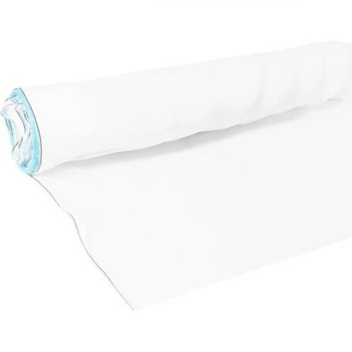 Tela fachadeira branca em polietileno 3 x 50 m leve