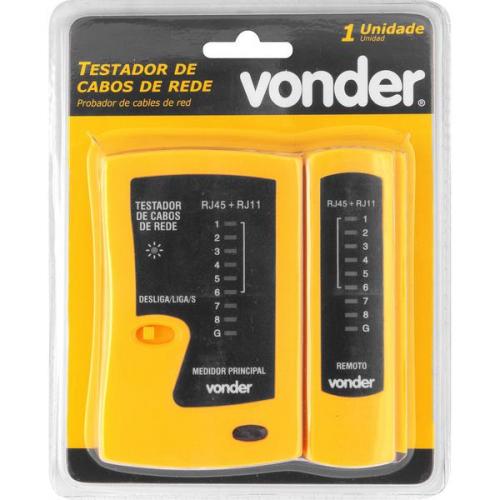 Testador de cabos de rede RJ11 / RJ12 e RJ45 - 38.70.111.245