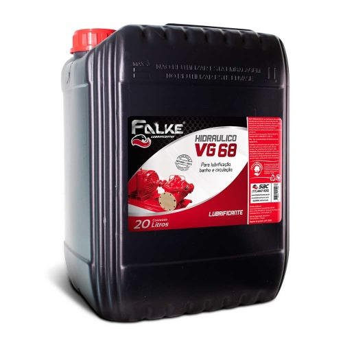 Óleo lubrificante hidráulico 20 litros - VG 68 Óleo lubrificante hidráulico 20 litros - VG 68