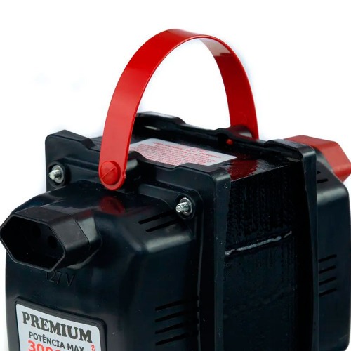 Transformador de voltagem 300 VA tripolar bivolt - Premium 110V/220V Transformador de voltagem 300 VA tripolar bivolt - Premium 110V/220V