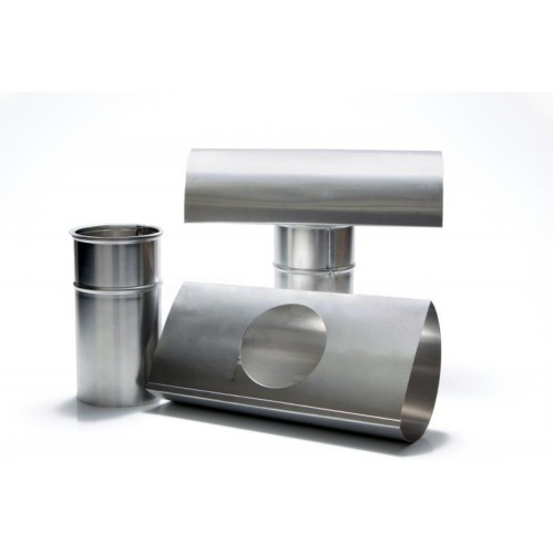 Kit de instala��o para aquecedor a g�s com duto 150x060 mm