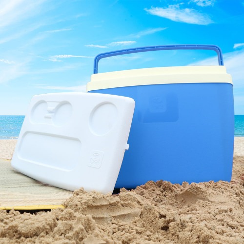 Caixa t�rmica 34 litros Azul - 073402