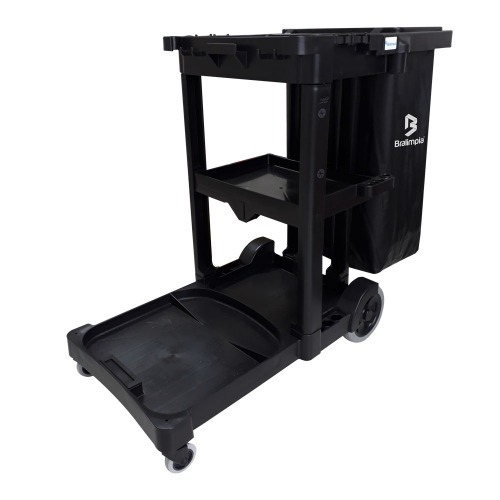 Carro funcional com bolsa 90L Am�rica Black - CFBLACKT