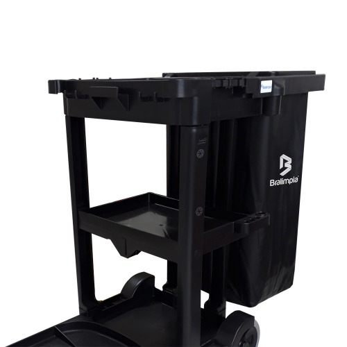 Carro funcional com bolsa 90L Am�rica Black - CFBLACKT