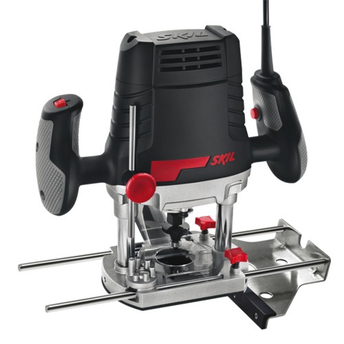 Tupia de coluna 1100W para pinça de 6/8 mm e 1/4 Tupia de coluna 1100W para pinça de 6/8 mm e 1/4