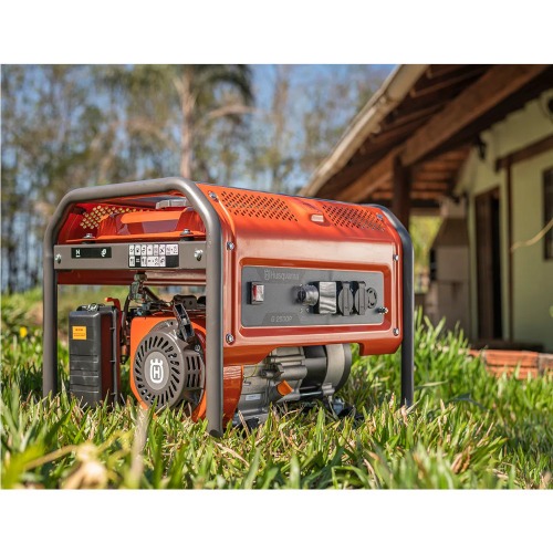 Gerador de energia 2,8 Kva a gasolina partida manual - G2500P  110V/220V