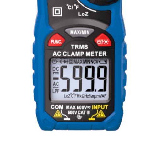 Alicate amper�metro digital CAT III 600V - ET-3166B