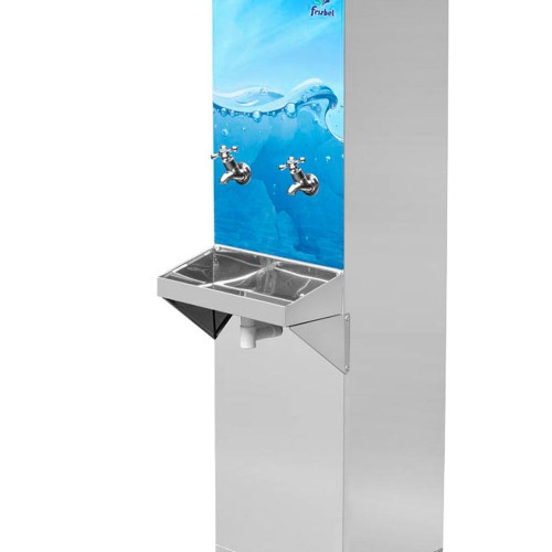 Bebedouro industrial de coluna 25 litros em a�o inox - B25  220V