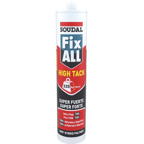 Selante para constru��o civil em poliuretano 290 ml - Fix all high tack